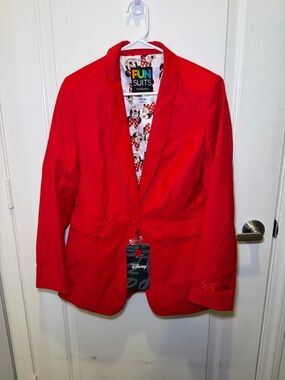 NWT Fun.Com Disney Minnie Mouse Women’s Blazer